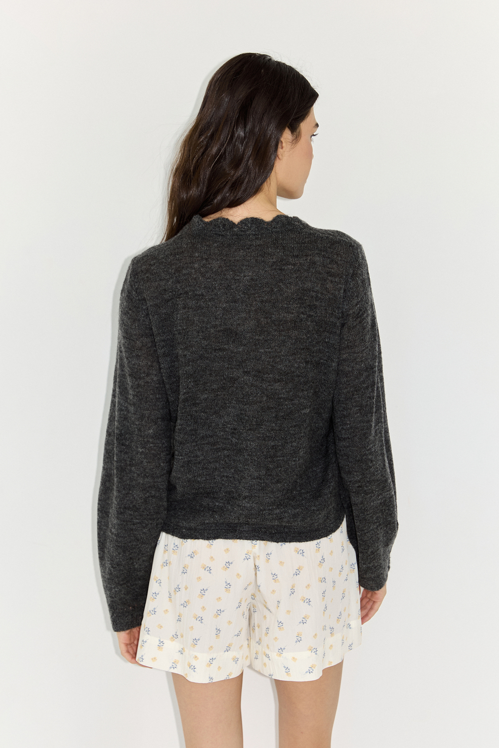 Кардиган кружевной