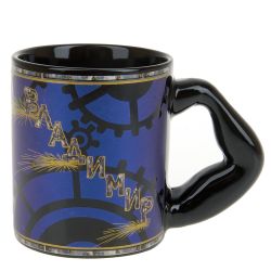 Кружка керамическая "Механизм/Имена" v=330мл. (17видов) (min12) (транспортная упаковка)