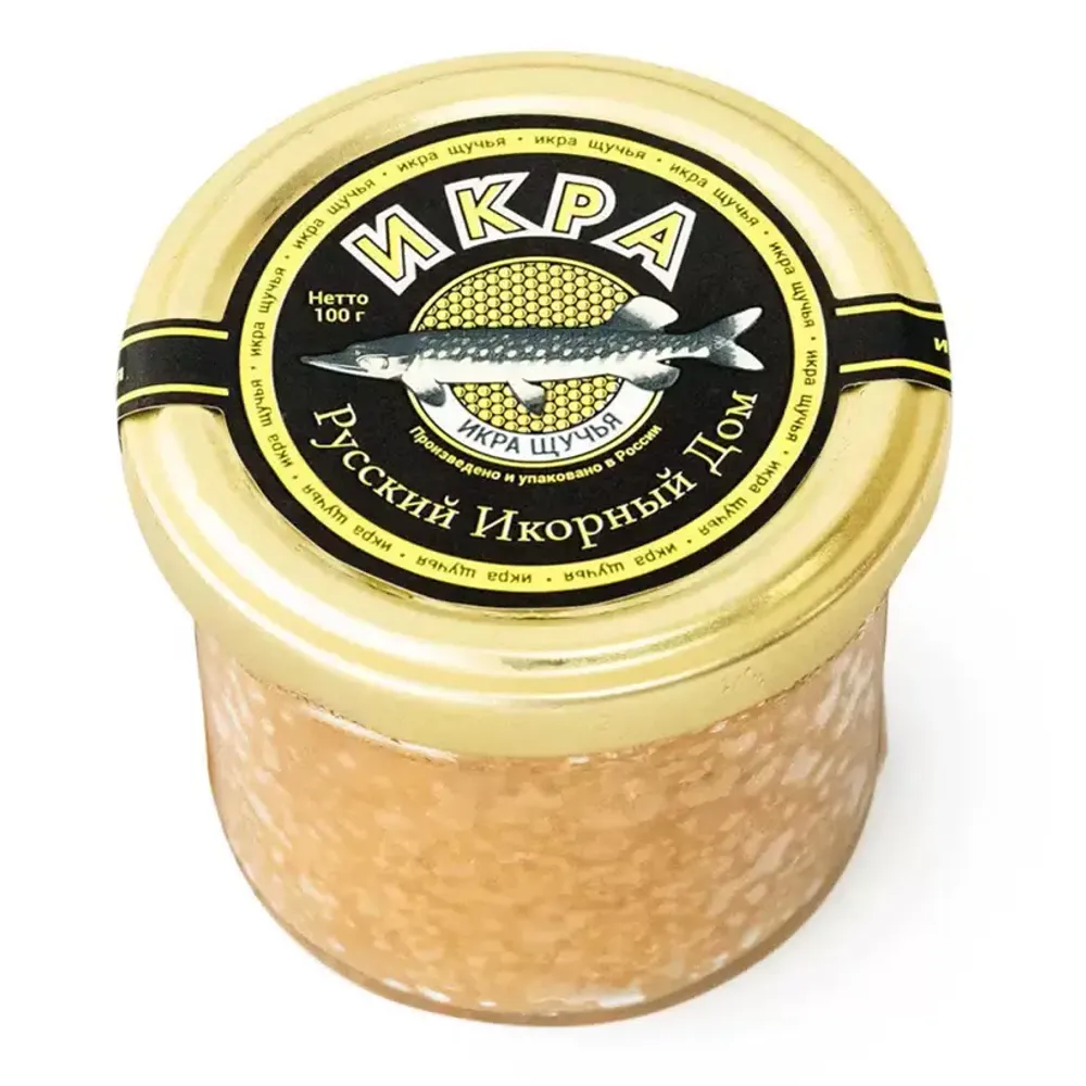 Икра щучья Русский икорный дом пастеризованная 100 г.