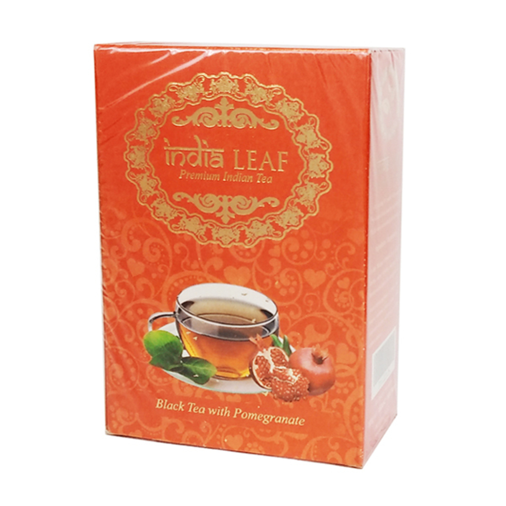 чёрный чай Ассам с Гранатом Индиа Лиф (Assam Pomegranate India Leaf), 100 грамм
