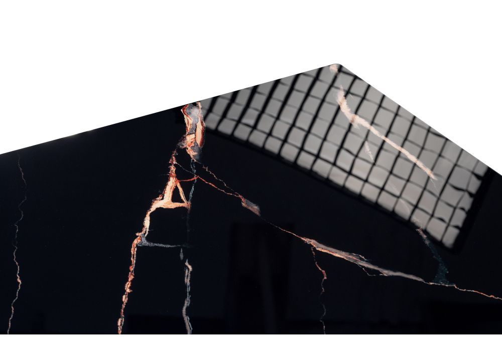 Обеденная группа Денлиан катания изумруд / обсидиан / черный