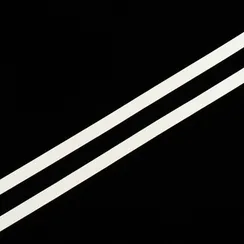 Резинка латексная для купальника белая 6 мм