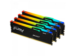 Оперативная память Kingston Fury Beast Black KF432C16BB2AK4/64, DDR4 4х 64ГБ 3200 МГц, DIMM, RTL