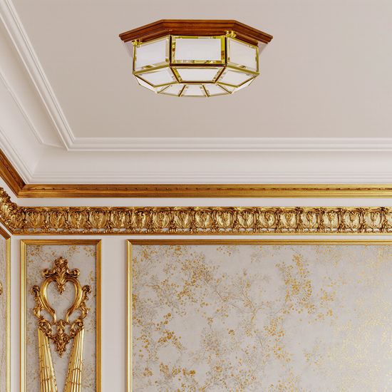 Потолочная люстра CREMASCO 991/2 PL-LN DIFFUSORE