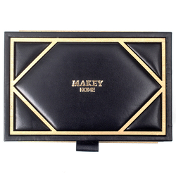 Шкатулка прямоугольная «Deco». Цвет черный