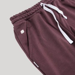 Wide Sweatpants LOGO Catawba Grape