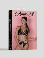 Комплект эротического белья Amor El Malda черный L/XL