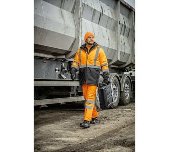 Шапка вязаная оранжевая универсальный размер SULM Högert, арт. HT5K482