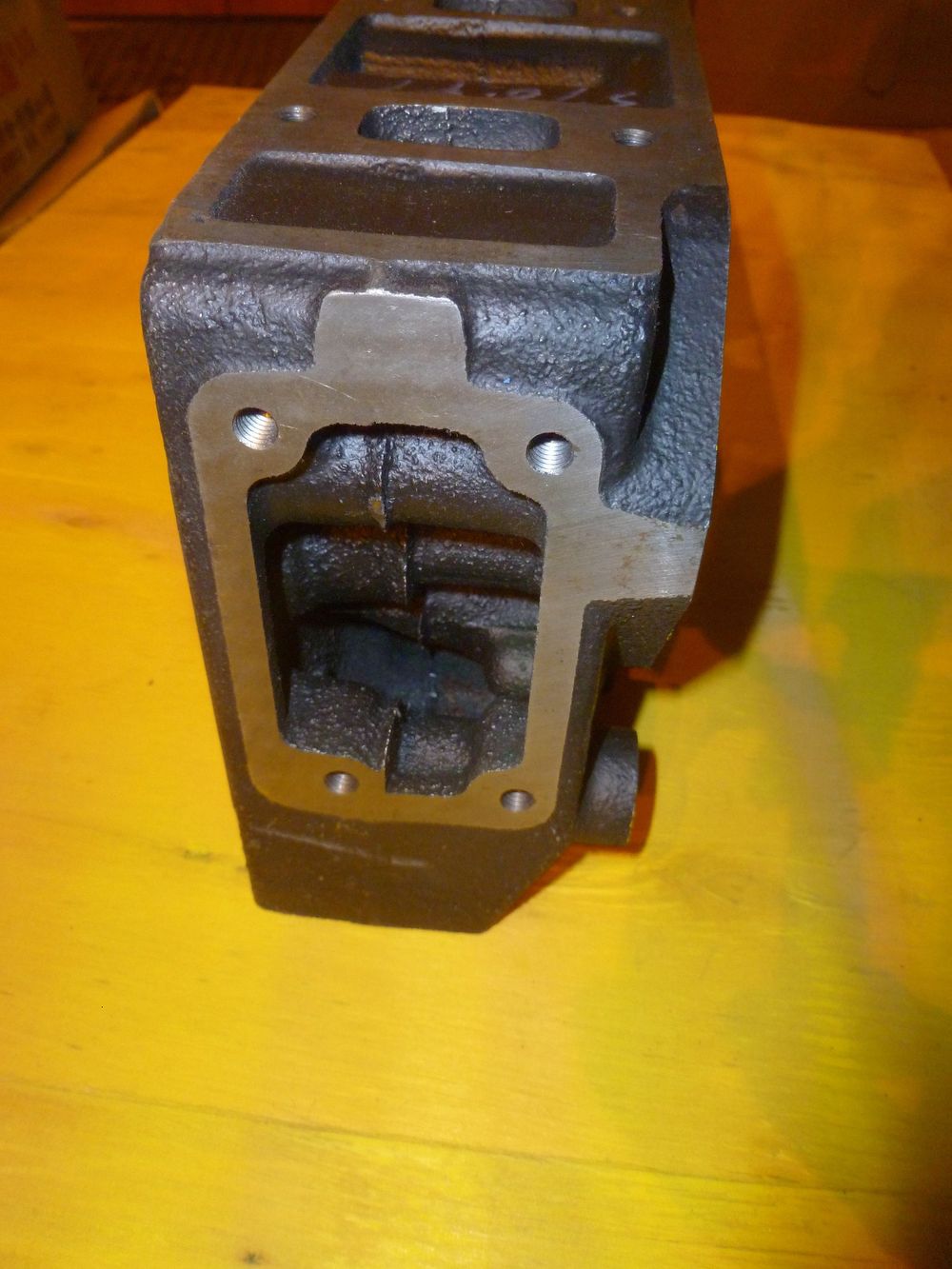 Головка блока цилиндров TDQ 15 4L/Cylinder head (including Valve pipe,valve seat ring)