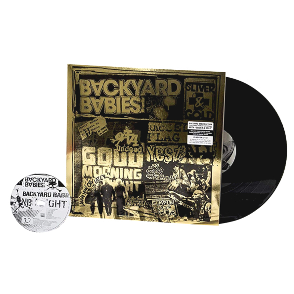 Backyard Babies / Sliver And Gold (LP+CD)