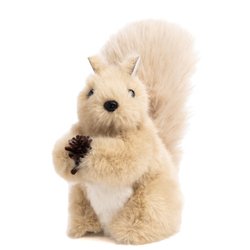 Декор новогодний FURRY SQUIRREL LT BRWN/CRM Белка Goodwill Кремовый