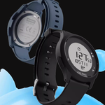 DECATHLON W100 M Electronic Movement Resin Strap Watch Unisex Gray Dial