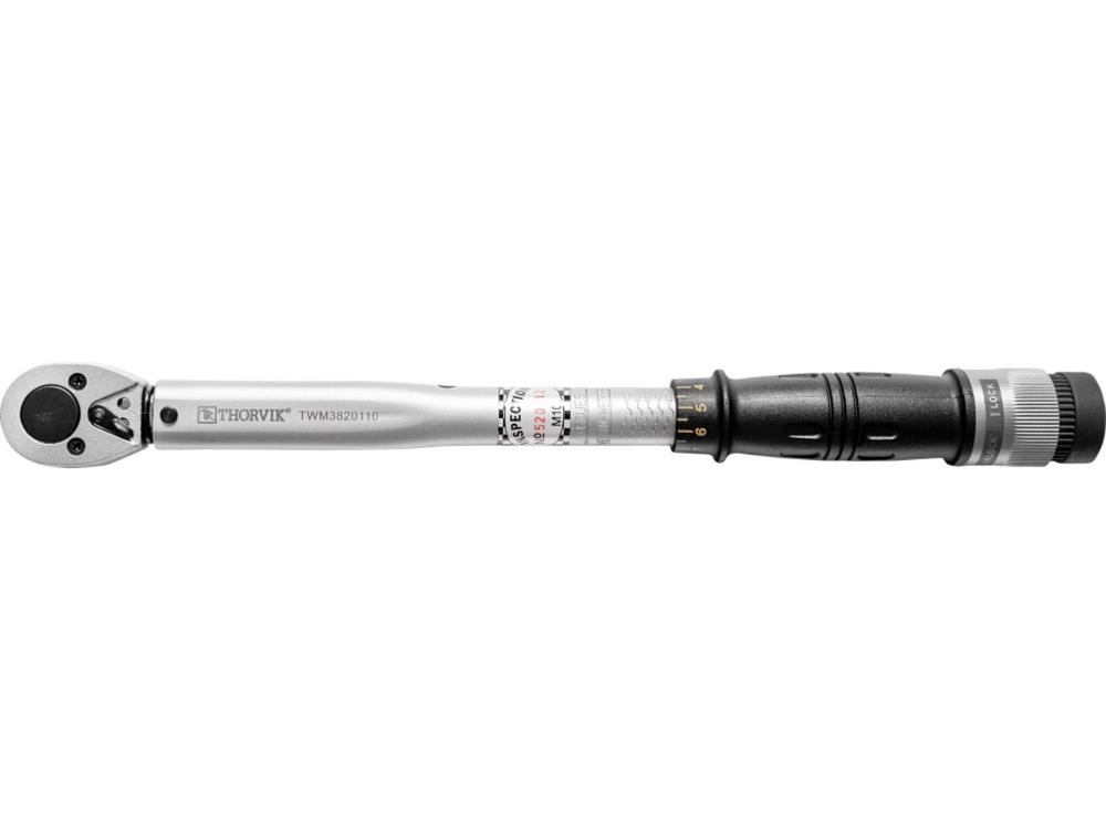 Ключ динамометрический 3/8"DR, 20-110Нм Thorvik TWM3820110