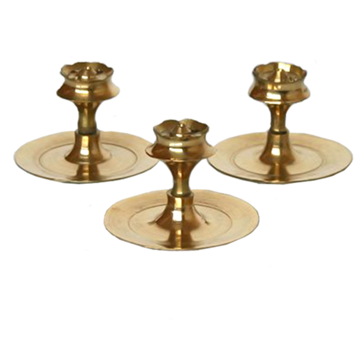 Подставка под благовония Пешка малая, латунь, 3,5 см