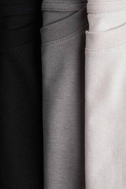 H&M Набор из трех футболок, светло-бежевый