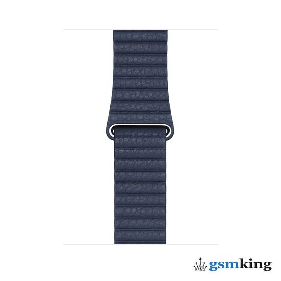 Apple Leather Loop for Apple Watch 42|44|45|49mm L Diver Blue (Синий) MGXC3ZM/A