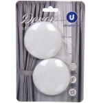 Подхват для штор на магните «Классика белый» 5см S1887