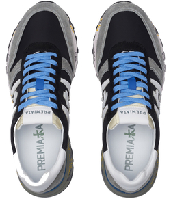 Premiata Lander 5196 Черные с серым