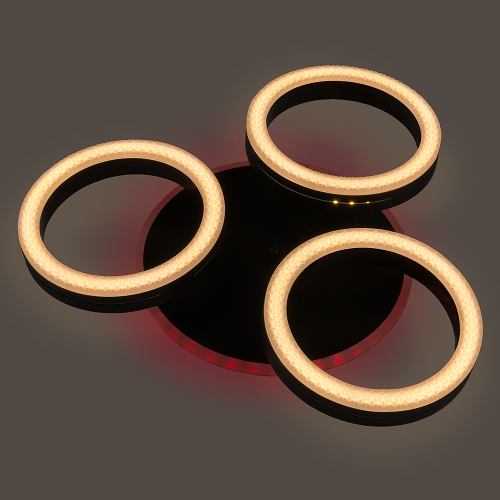 Светильник GSMCL-Smart60  65w  Centurion-2 черный RGB 4235lm (1/5) (3кр)