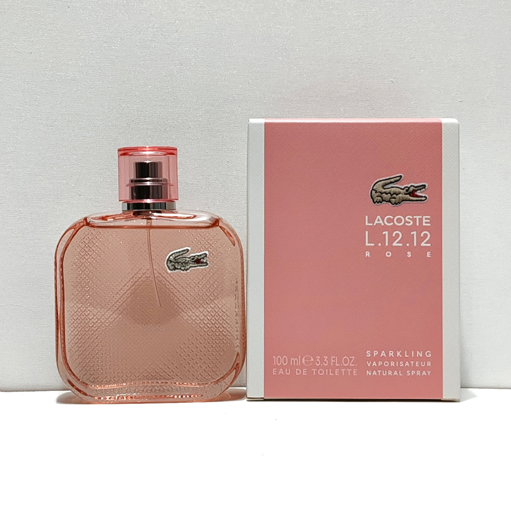 Lacoste L.12.12 Rose Sparkling туалетная вода для женщин 100 мл
