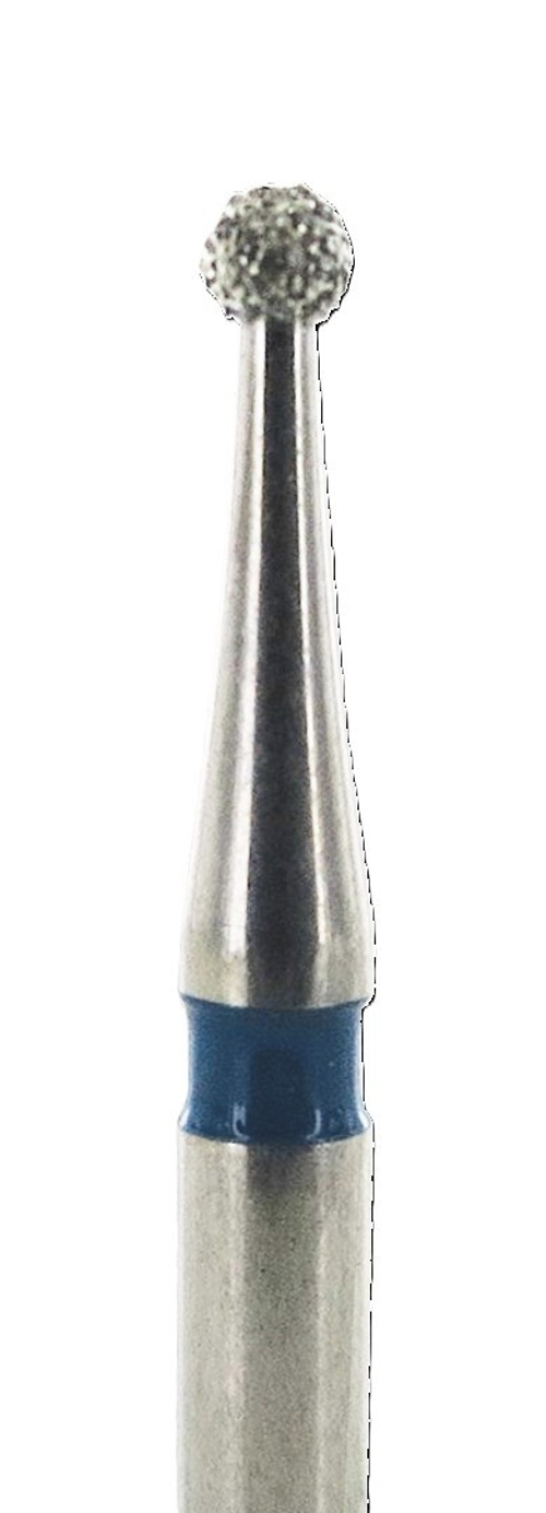 Бор алмазный 801 012 FG, синий, 1 шт. Форма: шар., JOTA, Швейцария