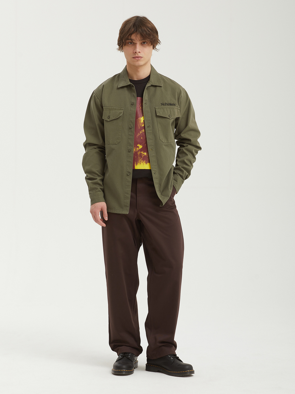 Мужская Рубашка Mini Problemo