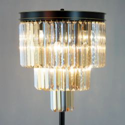 Citilux Мартин CL332992 Торшер хрустальный Шампань