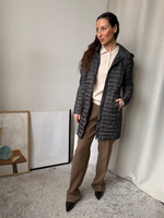 Стёганое пальто Massimo Dutti, L