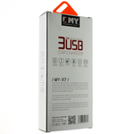 АЗУ 3USB 4.2A MY-117 EMYX white
