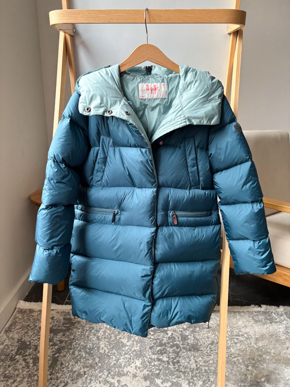 Пуховое пальто Il Gufo, 128