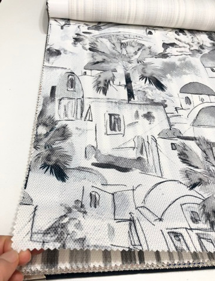 Ткань рогожка Anka Symfony of Colors Print Rex 106 арт. Universal 3 col. 1039 (высота 295 см)