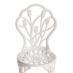 Комплект Secret De Maison Waltz of flowers (стол +2 стула) алюминиевый сплав, D60/H67, 52Х40Х89см, butter white