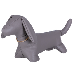 Сувенир Стоппер Такса Джулия Серый