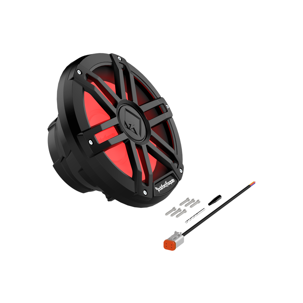 Влагозащищенный сабвуфер 10" Rockford Fosgate M1D4-10B черный (2 / 8 Ом)