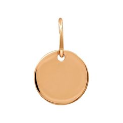 Подвеска для гравировки из золота 585