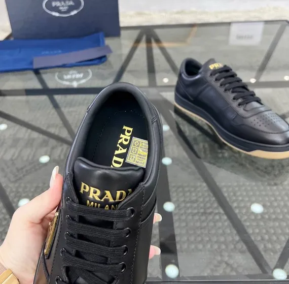 Мужские кроссовки PRADA downtown nappa leather sneaker