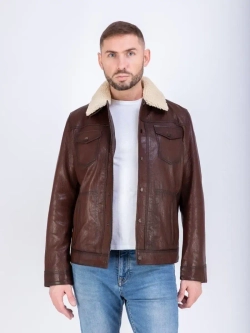 Куртка кожаная из натуральной кожи
