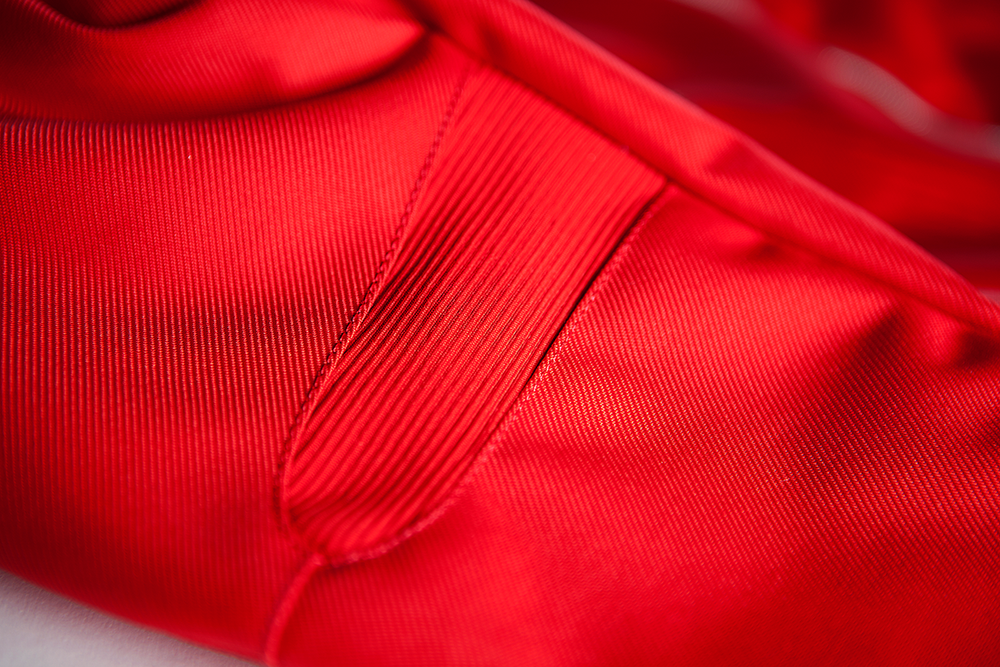 Мотокуртка - ICON HELLA 2 (женская, текстиль, красная)