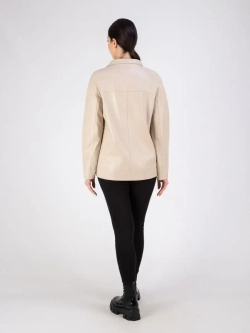 Кожаная куртка демисезонная косуха