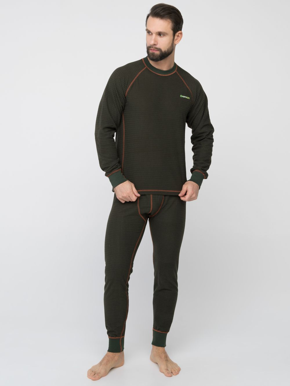 Термобелье Thermoline ткань Флис Фактурный цвет Хаки