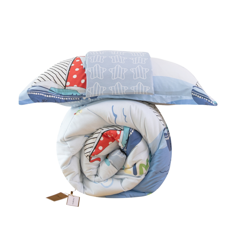 Комплект постельного белья Сатин с Одеялом Young 100% хлопок OBK026