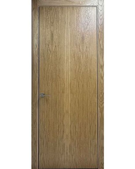 Гладь НШ ДубНат черная алюминиевая кромка