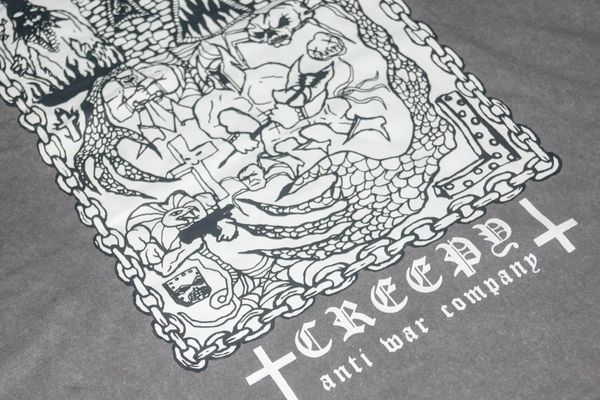 Лонгслив Ритуал garment dyed серый - фото 2