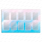 Стенд без надписи c десятью карманами А4 552