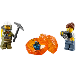 LEGO City: Набор для начинающих Исследователи вулканов 60120 — Volcano Starter — Лего Сити Город