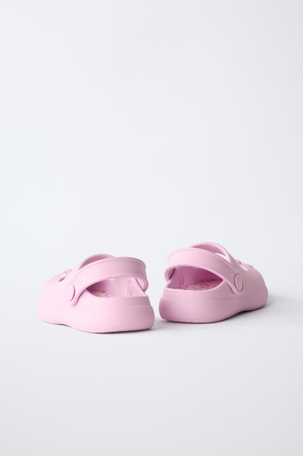 ZARA ПРОРЕЗИНЕННЫЕ САБО MINNIE MOUSE © DISNEY, РОЗОВЫЙ
