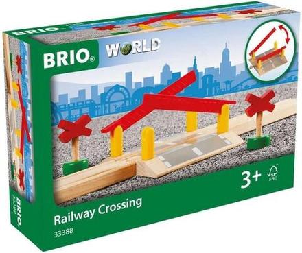 Деревянная железная дорога Brio World - Переезд деревянной ж/д Brio - Брио 33388