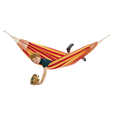 Гамак La Siesta детский Chica Hammock for Children Red/Yellow 140х100см до50кг CHH10-2