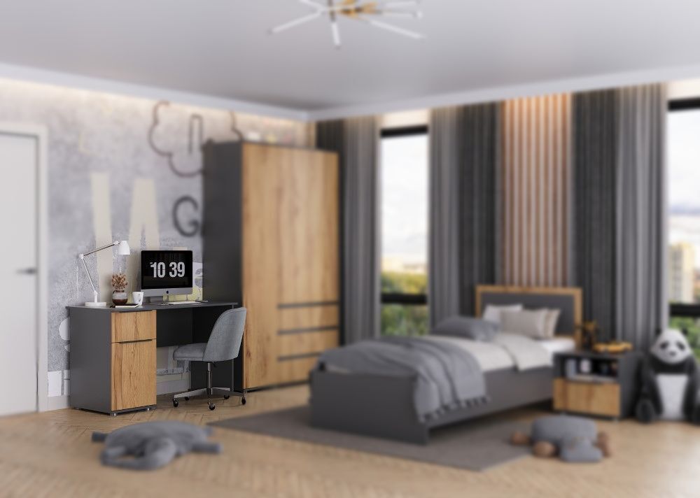 Стол письменный левый МС "Стил"