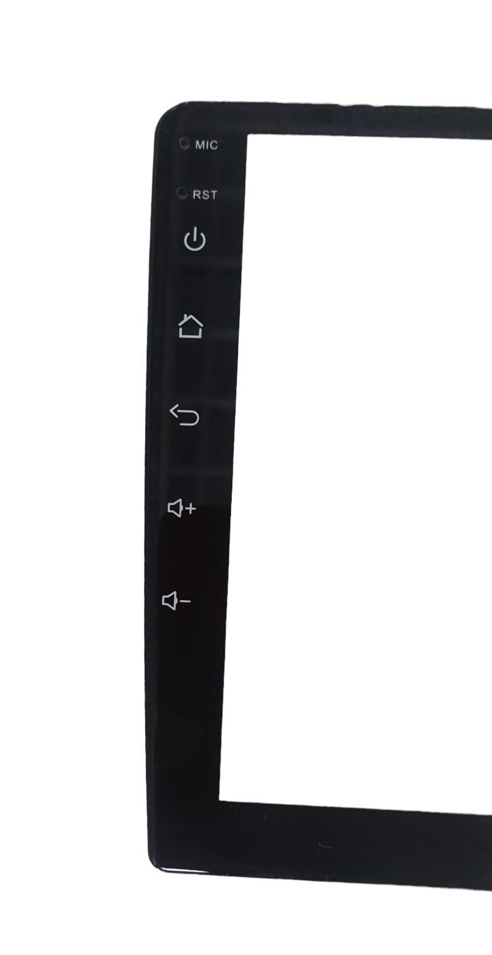 Тачскрин (сенсорное стекло) для Автомагнитолы Android 9 дюймов универсальный.